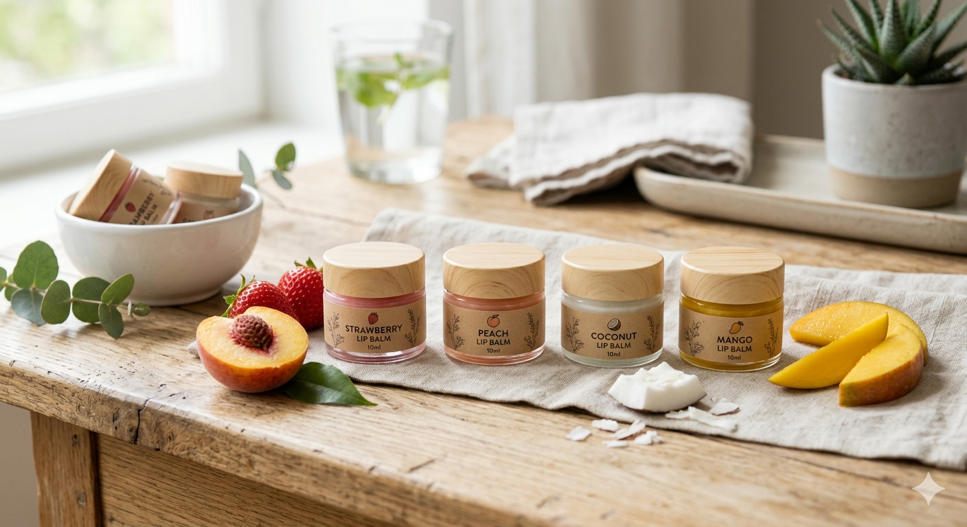 Fruit Lip Balm Set