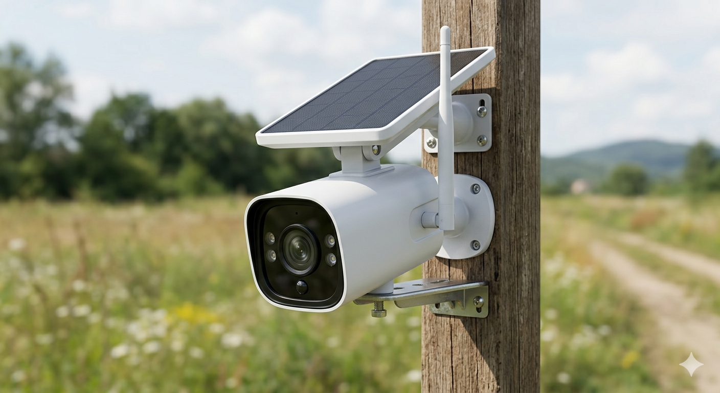 MOES 4G LTE Cellular Solar Security Camera