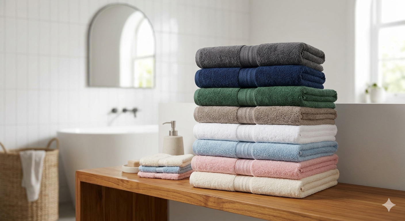 Ferdilan 8 Pack Bath Towels