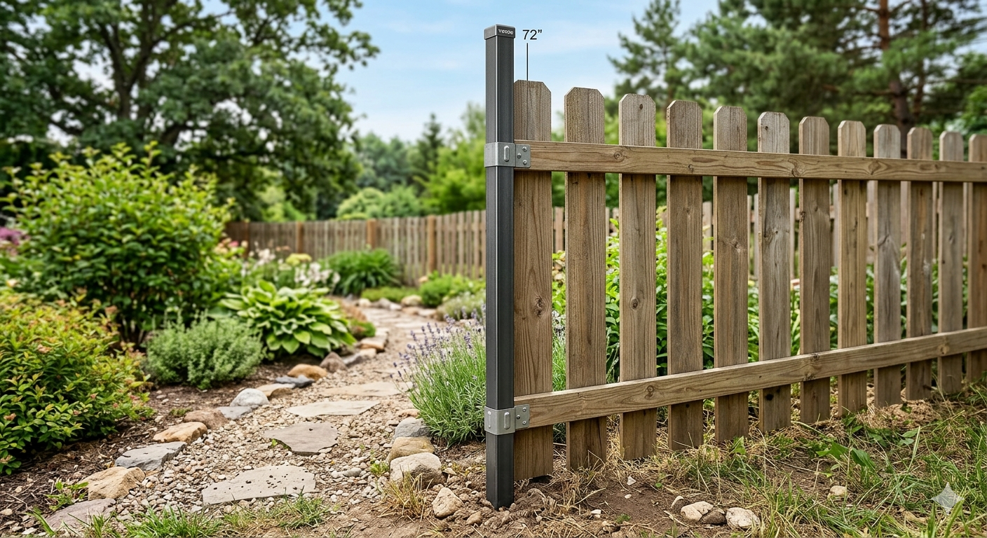 VEVOR 6 Feet Fence Post