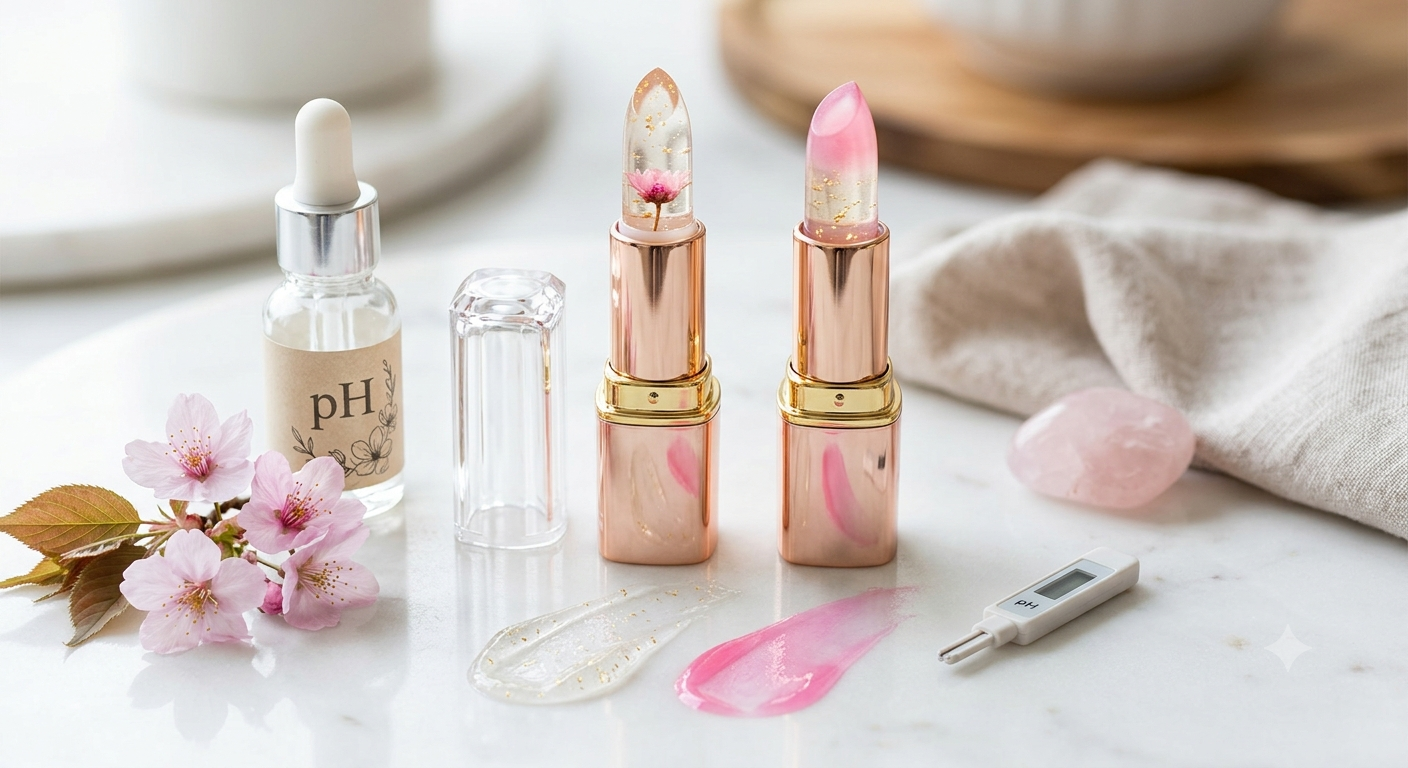 pH Color Changing Lipstick 2 Pack