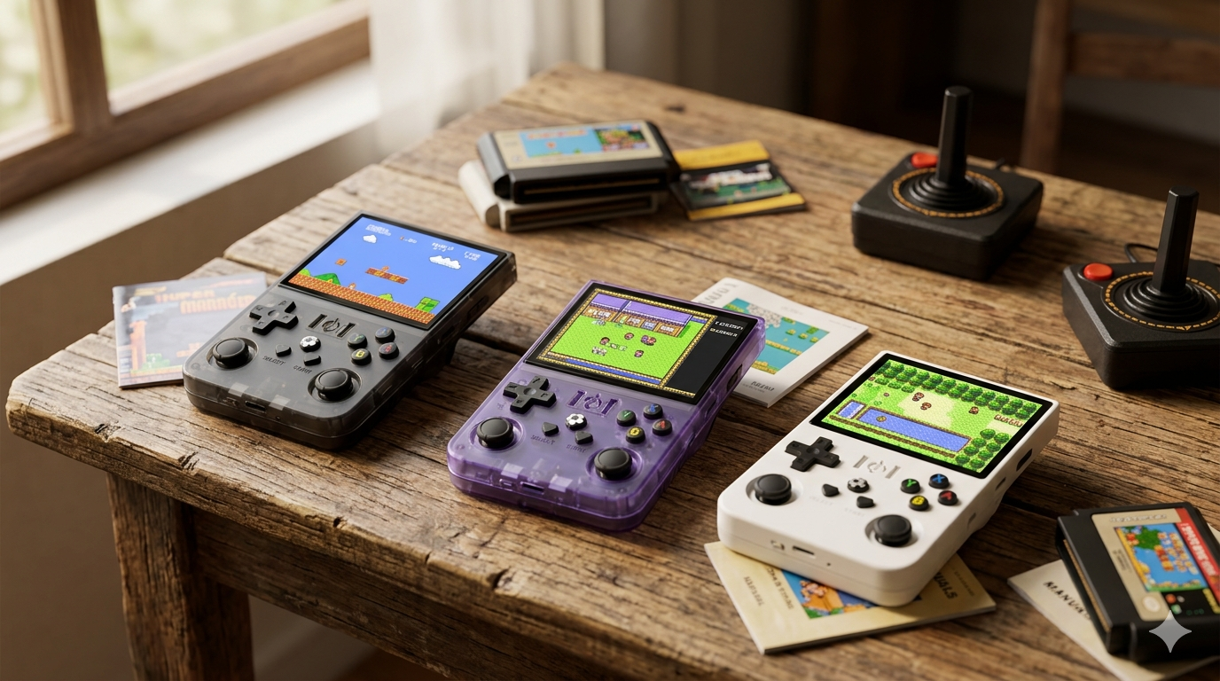 R36MAX Retro Handheld Game Console