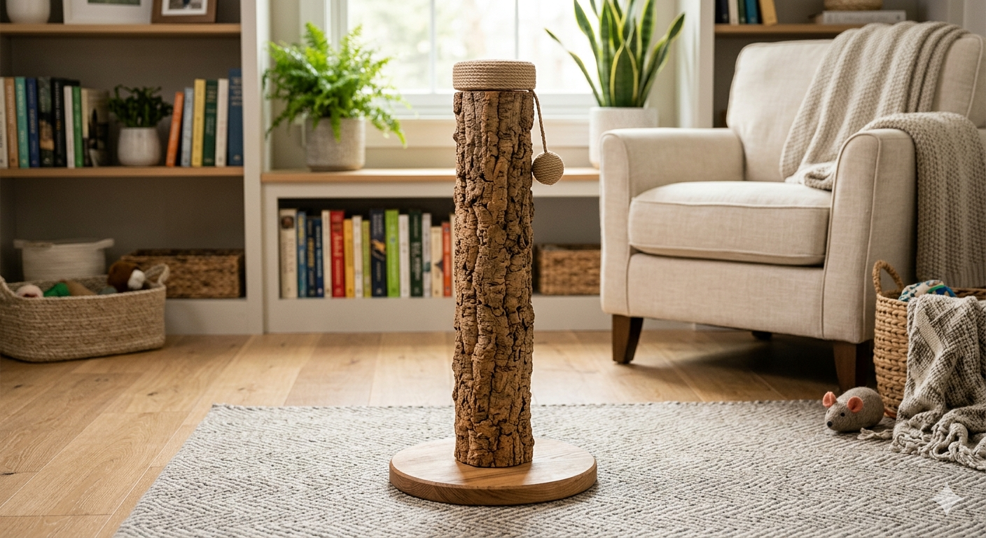Natural Cork cat Scratching Post-Cat Scratchers