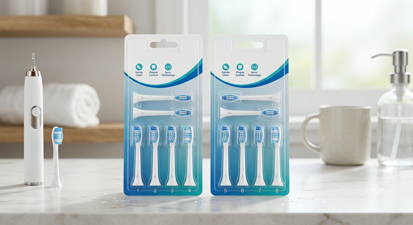Replacement Heads Compatible with Sonicare Toothbrush