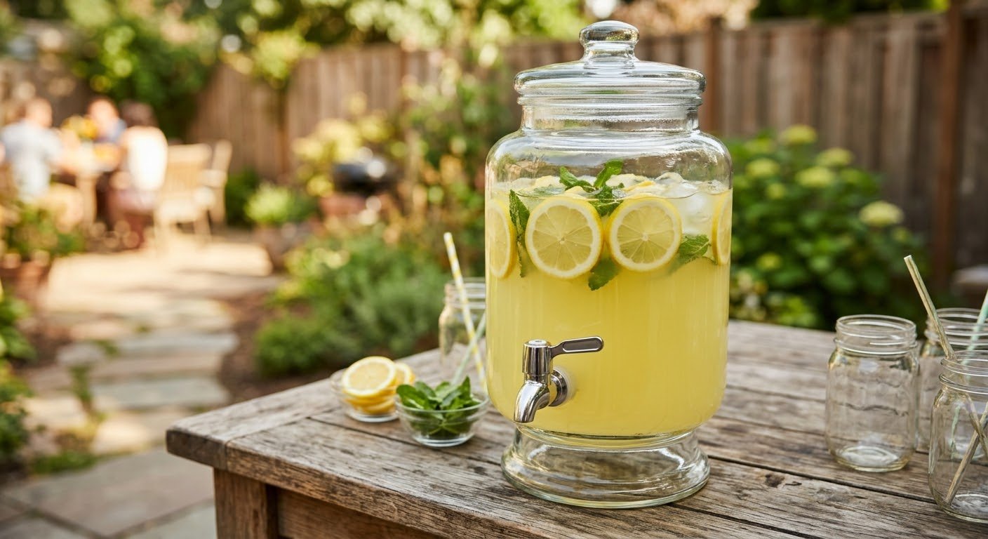 Gallon Drink Dispenser with Spigot