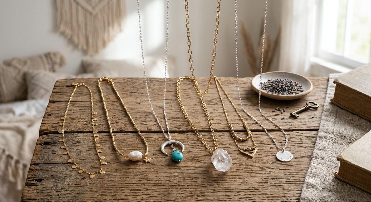 Long Chain Necklaces for Women
