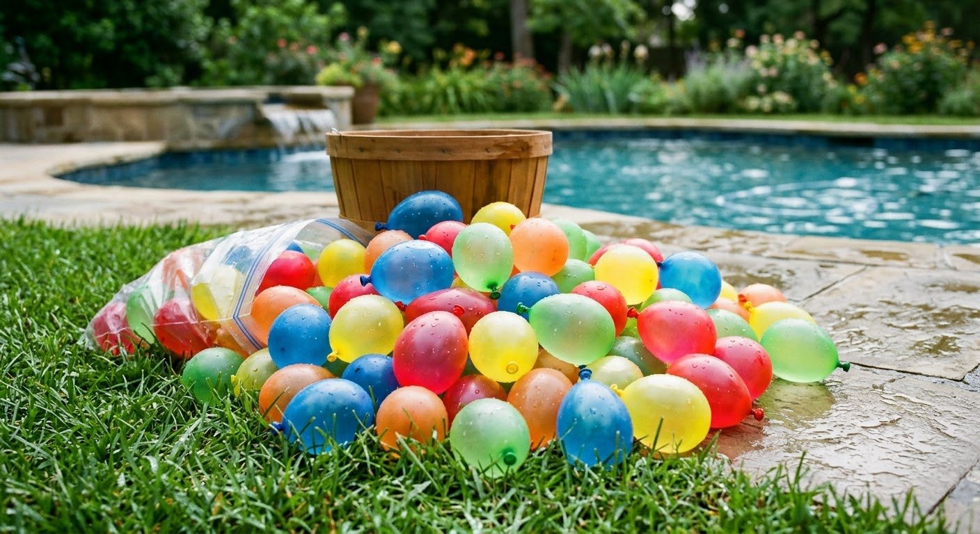 666 Pieces Water Bombs Self-Closing