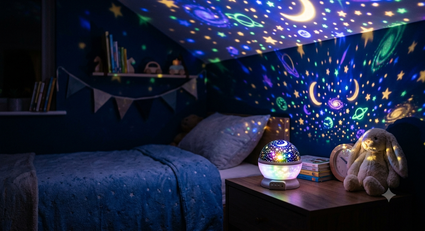 Night Light Projector for Kids Bedroom