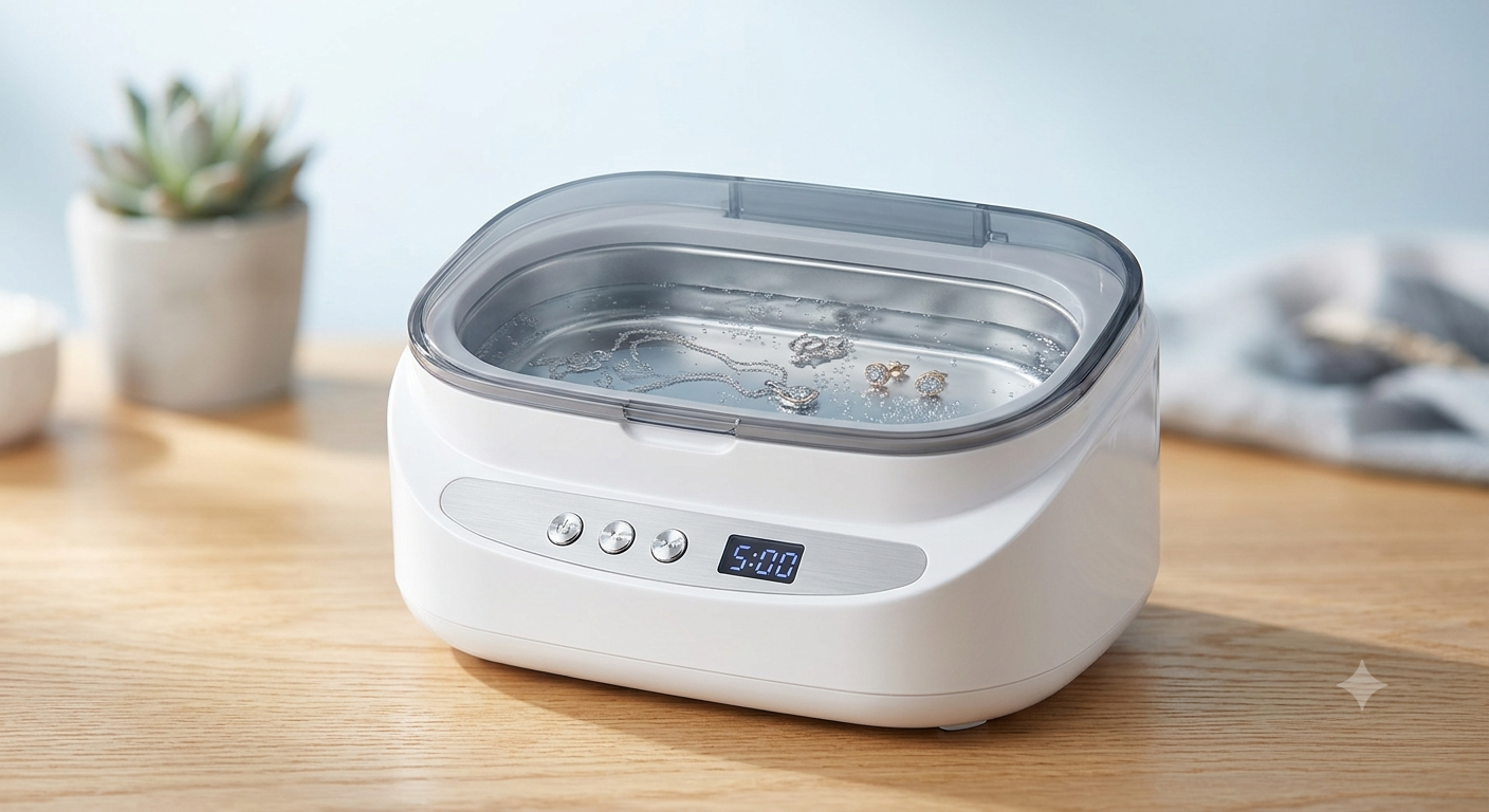 Ultrasonic cleaner, 350 ml