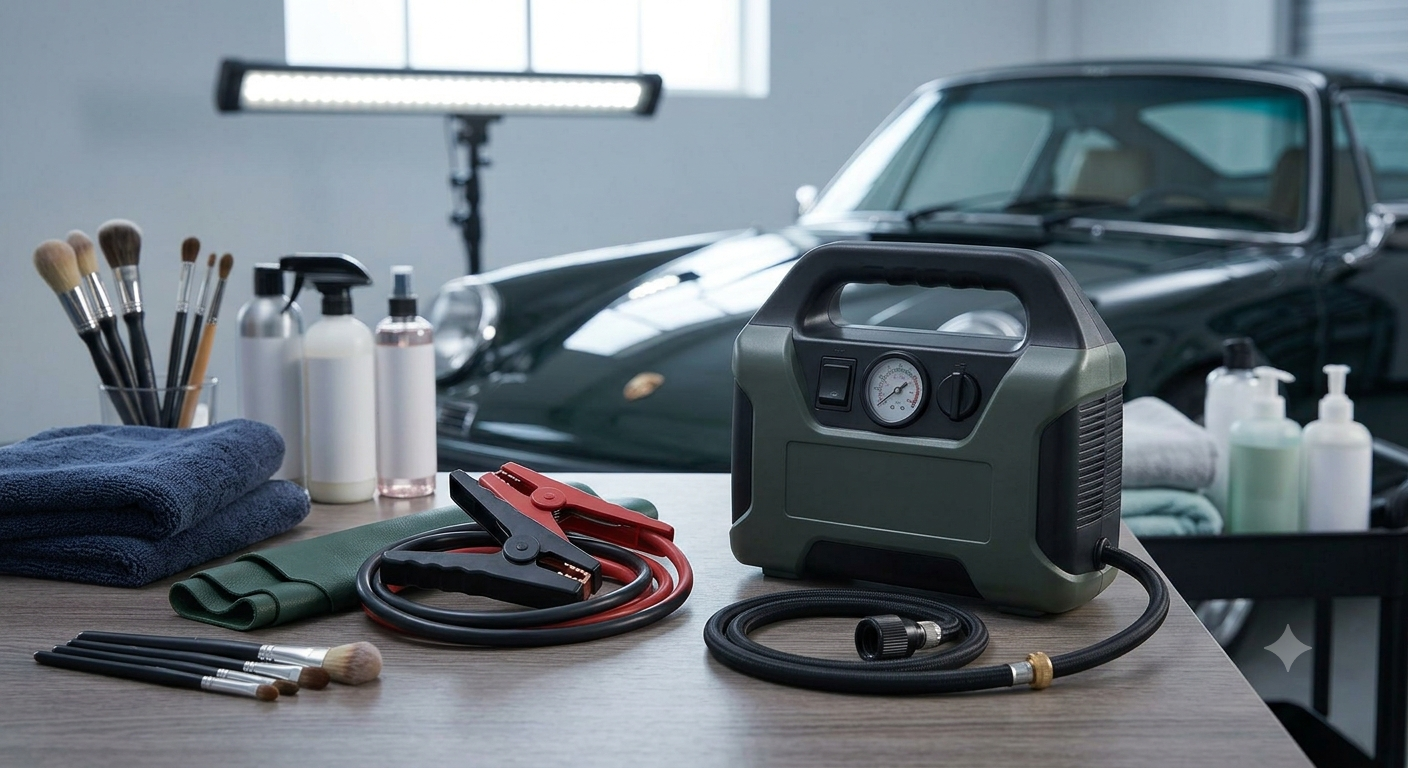 Jump Starter with Air Compressor