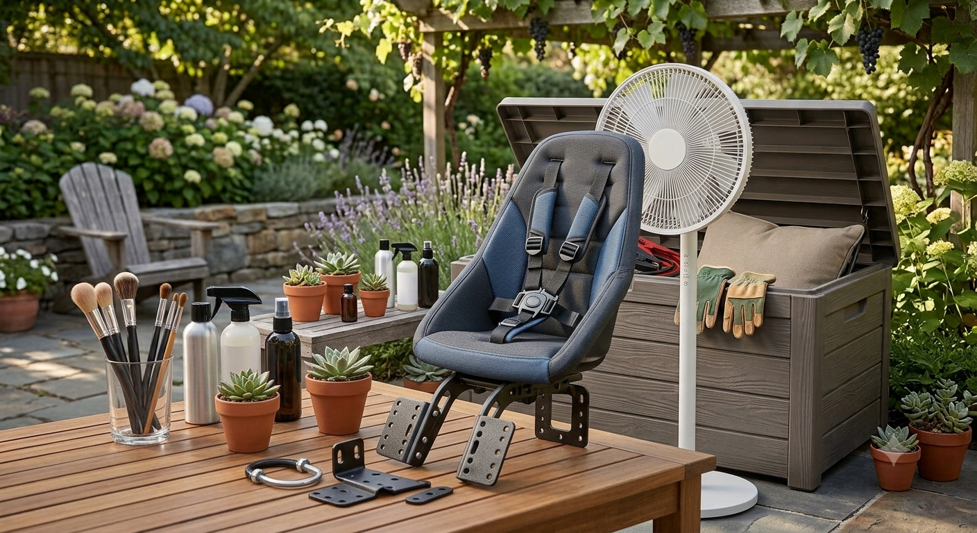 Front Mounted Bike Seat
