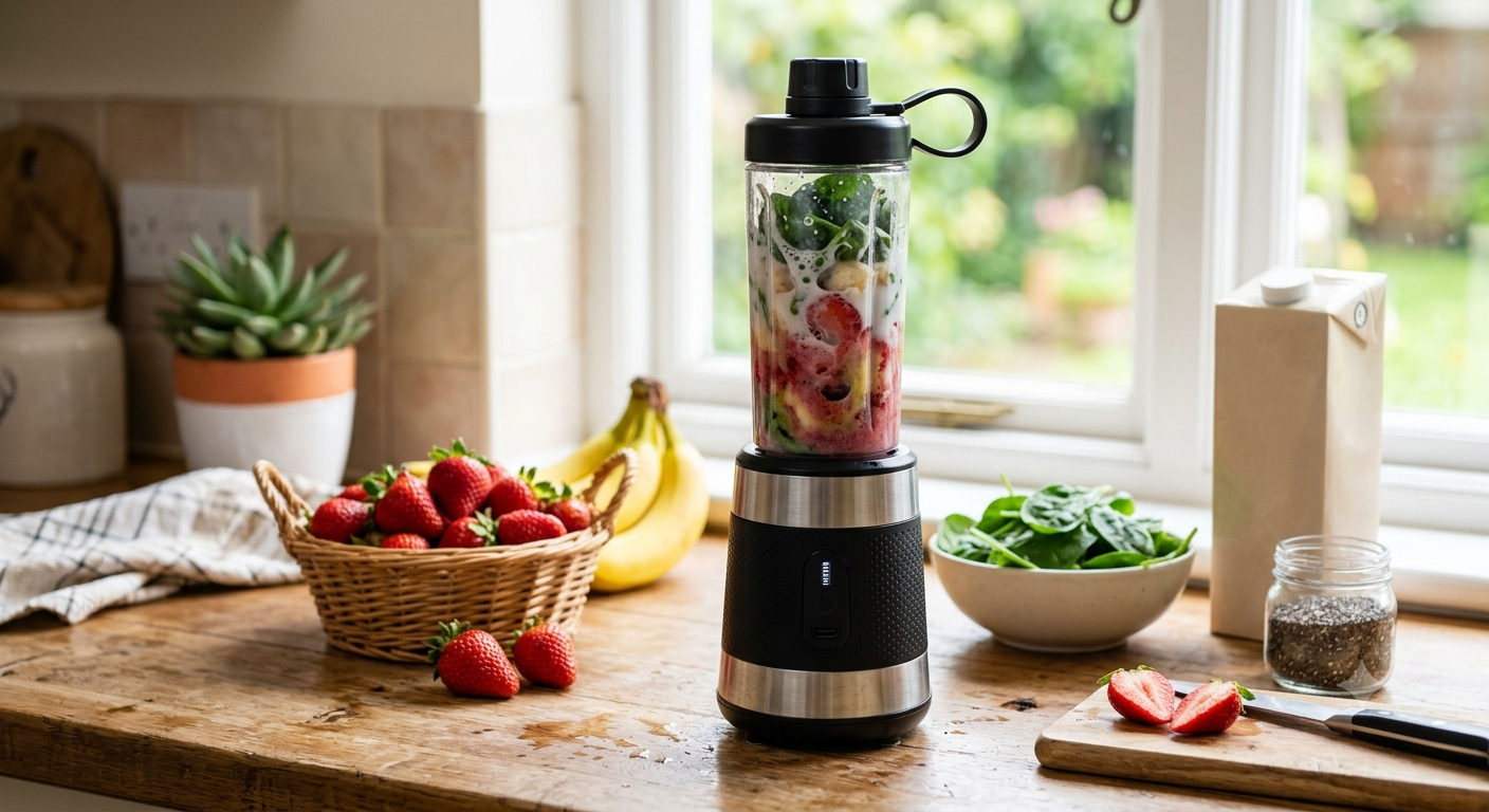 Portable Blender, Personal Blender for Smoothies & Shakes