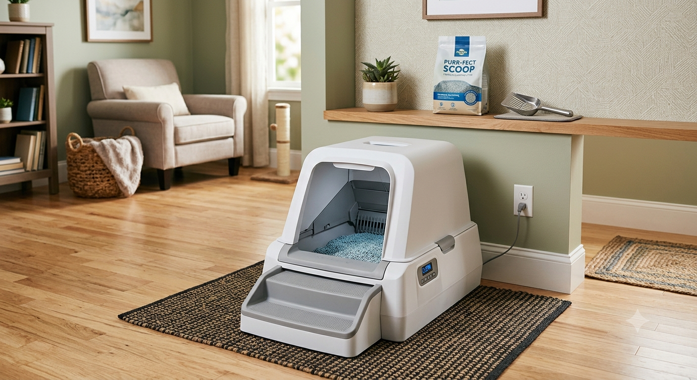 Automatic Cat Litter Box