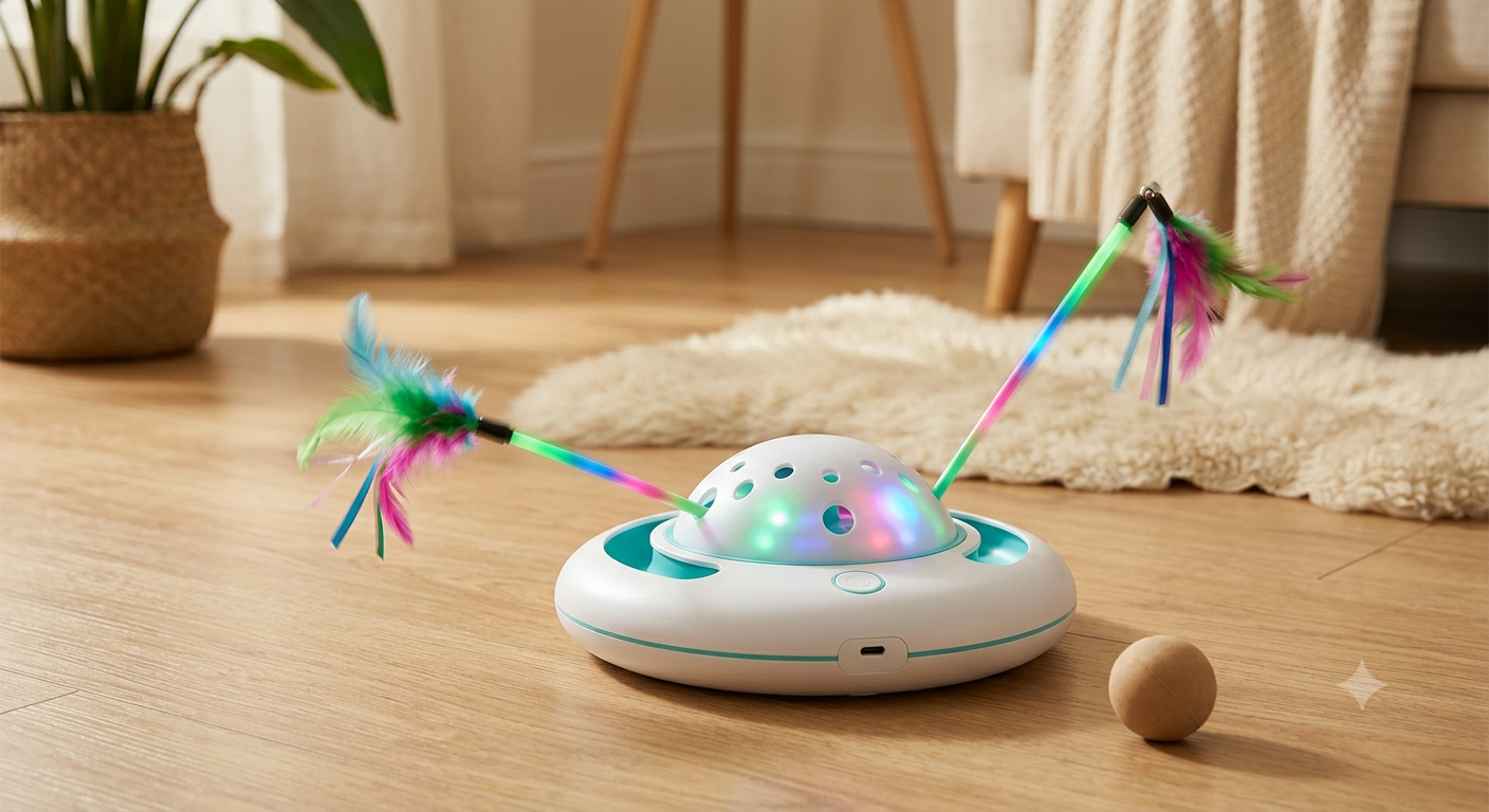 Automatic Interactive Cat Toys for Indoor Cats