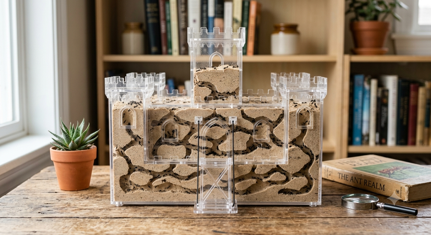 Large Sand Ant Farm Castle