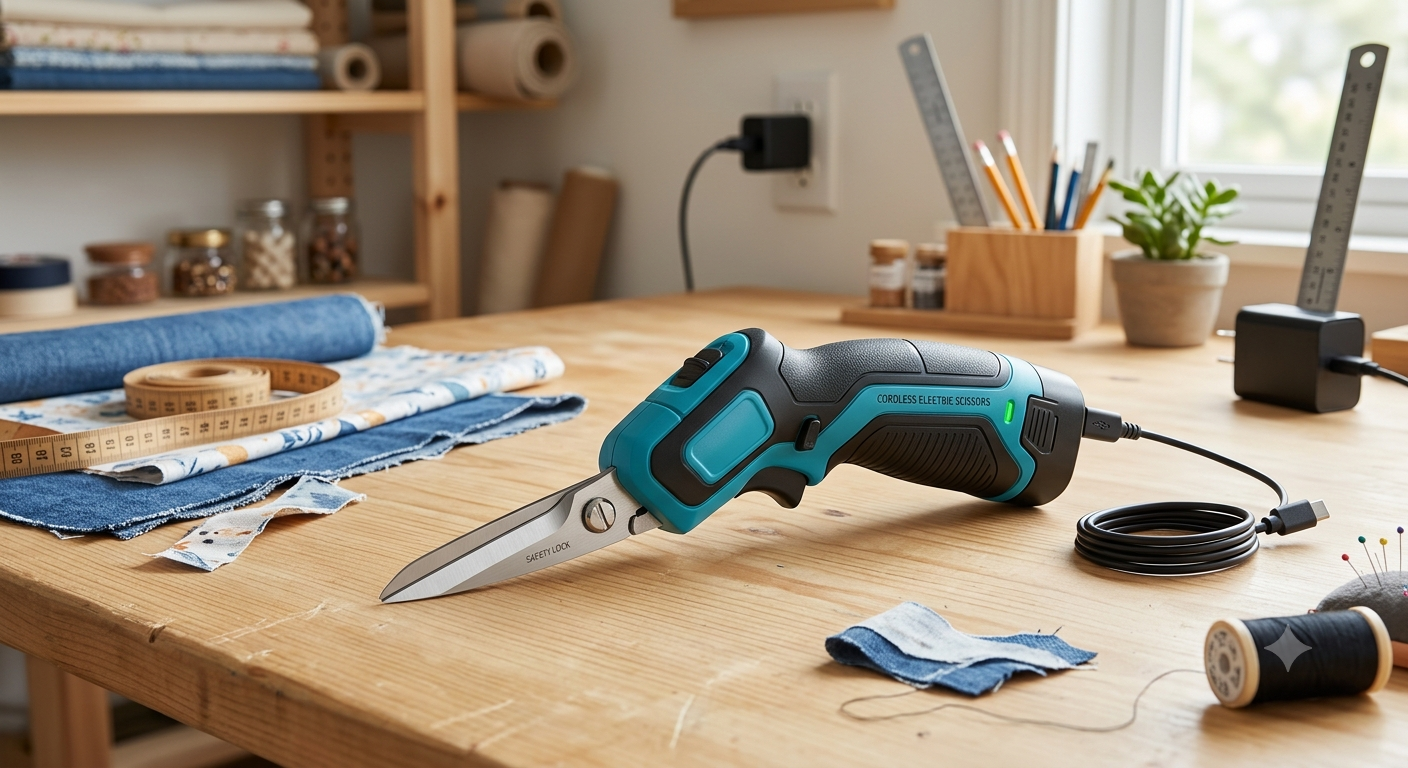 Cordless Electric Scissors Rechargeable
