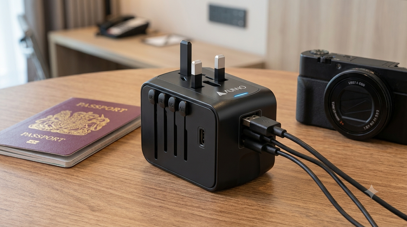 AUNNO Universal Travel Adapter