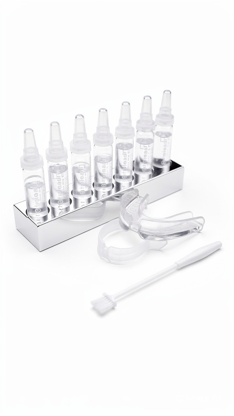 Teeth Whitening Kit 10 Gels,Gel Teeth whitening Kit for Home Use,Whitening Gels for Quickly Brighten Teeth