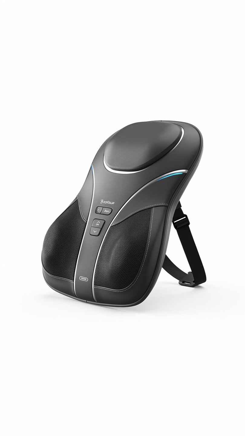3 in 1 Lower Back Massager, Triple Fusion Back Massager with Heat