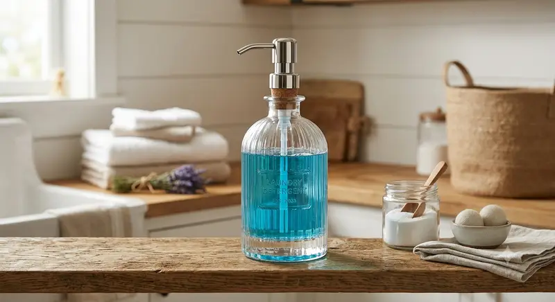 Glass Laundry Detergent Dispenser