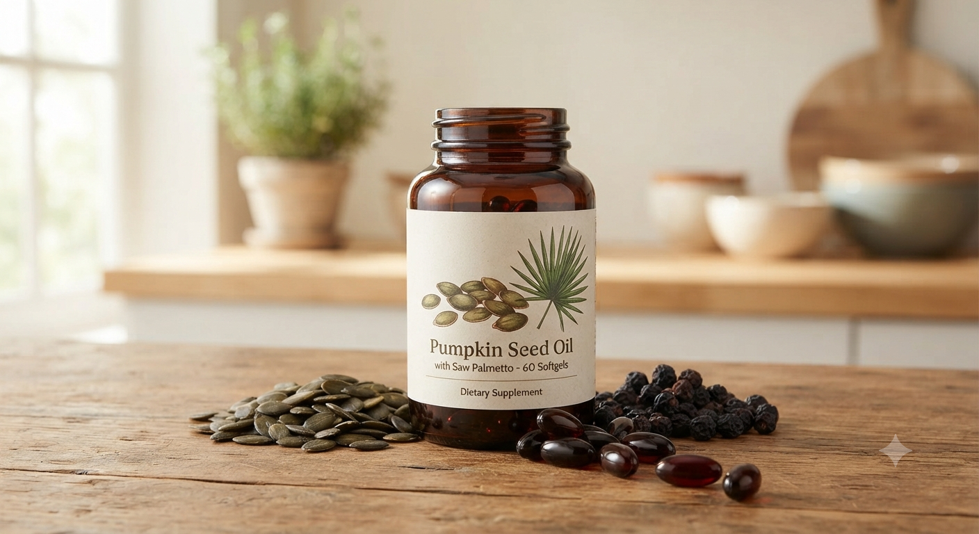 Pumpkin Seed Oil with Saw Palmetto
