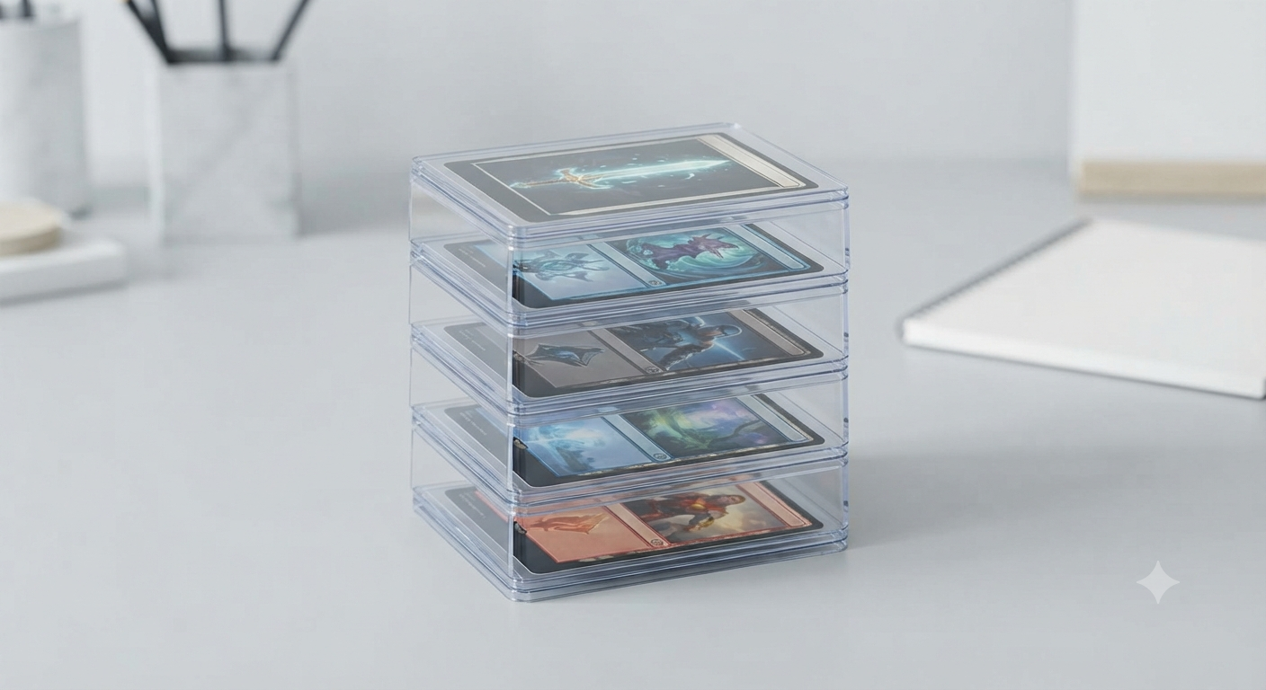 5-Pack Toploader Trading Card Storage Box