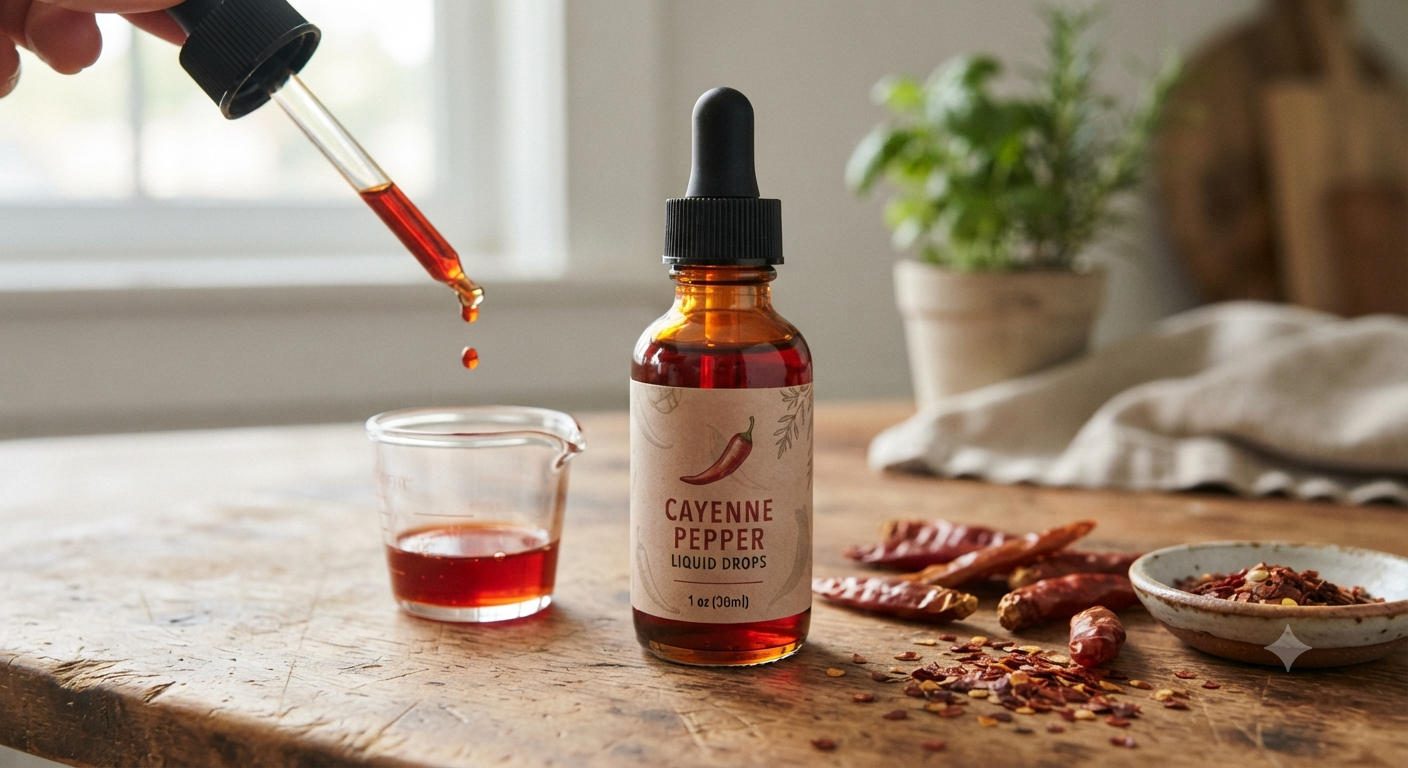 Cayenne Pepper Liquid Drops