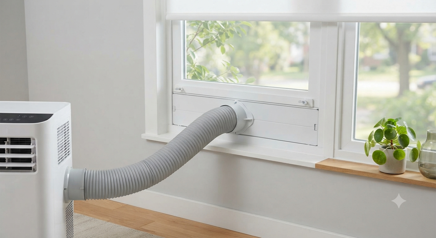 Portable Air Conditioner Window Vent Kit