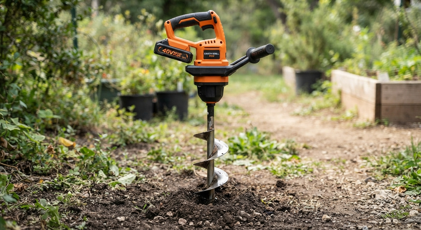 Cordless Earth Auger