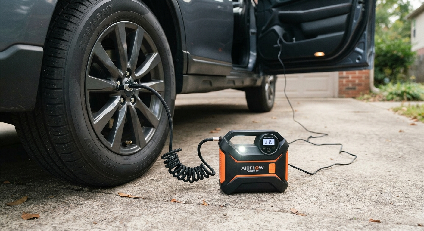 Portable Tire Inflator Air Compressor