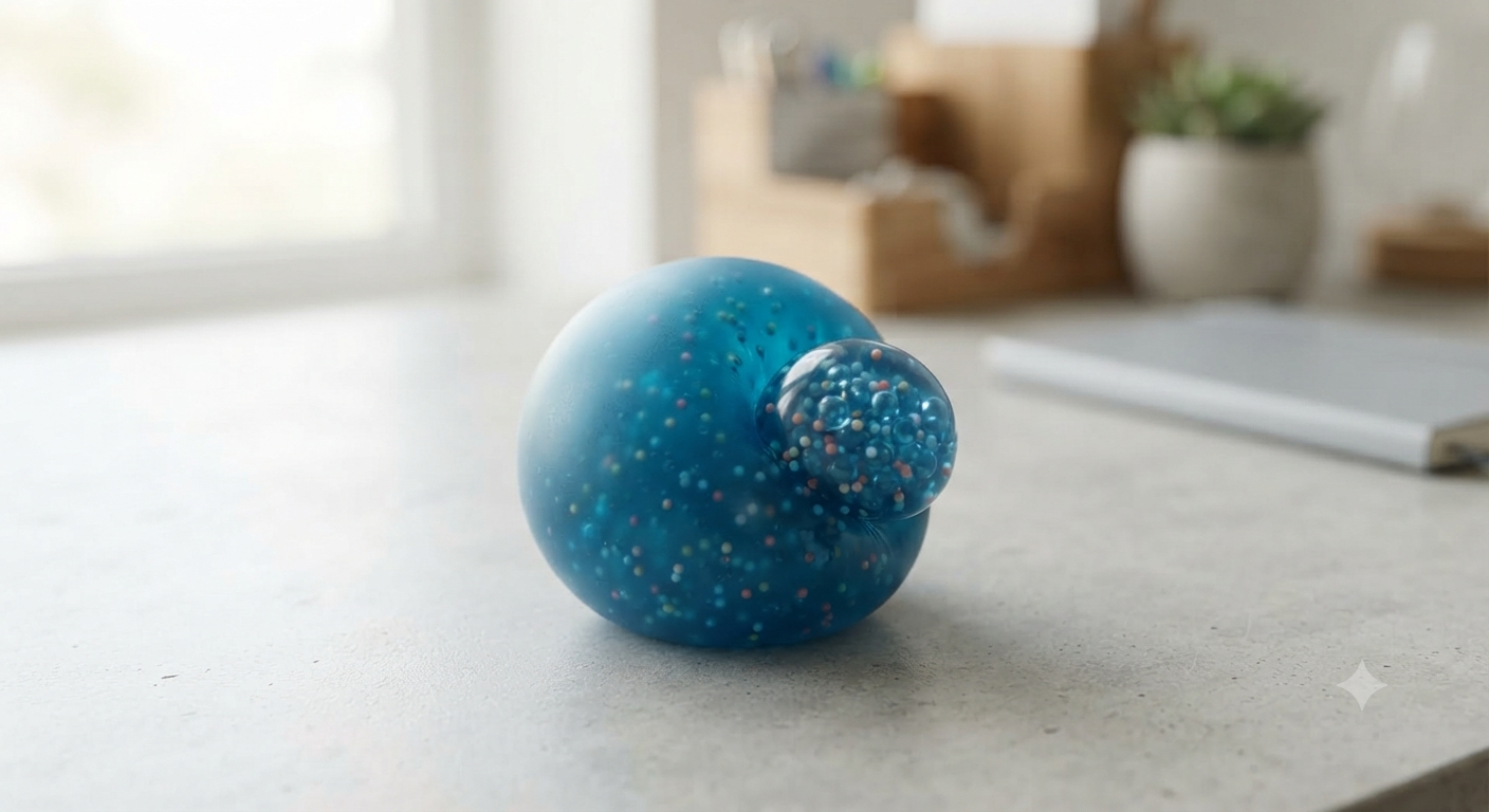 Ejanmiar Squishy Stress Ball Sensory Squeezy Fidget Toy