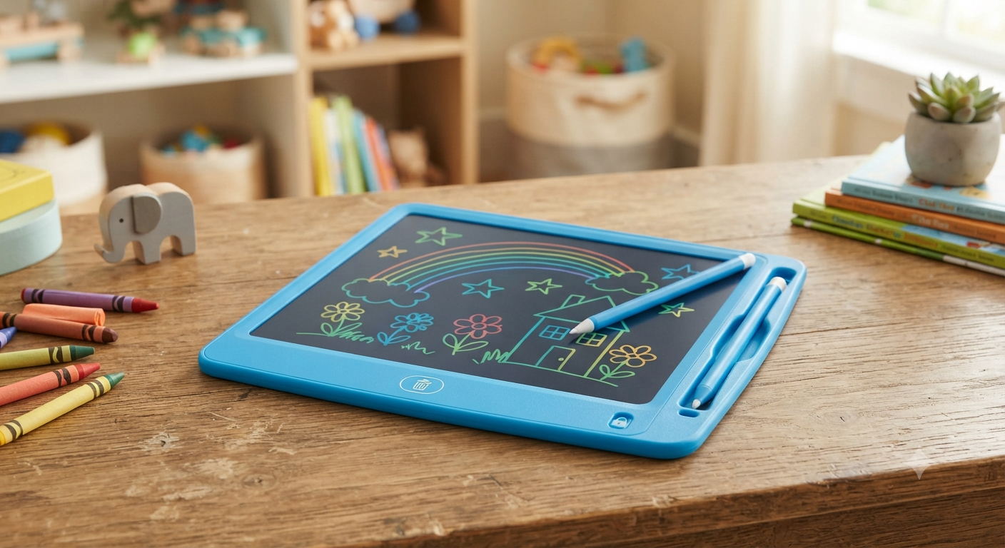 Rechargeable LCD Writing Tablet for Kids