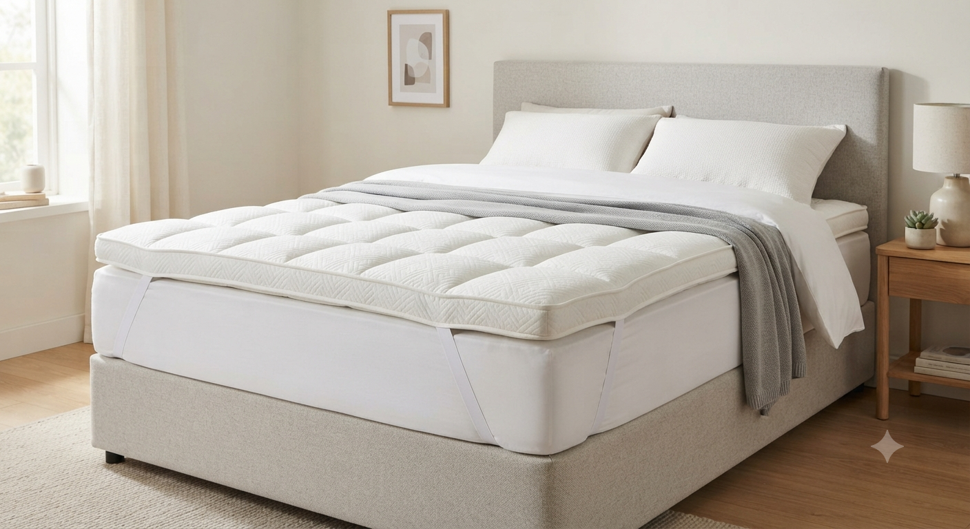 Mattress Topper 90 x 200 cm H5/H6