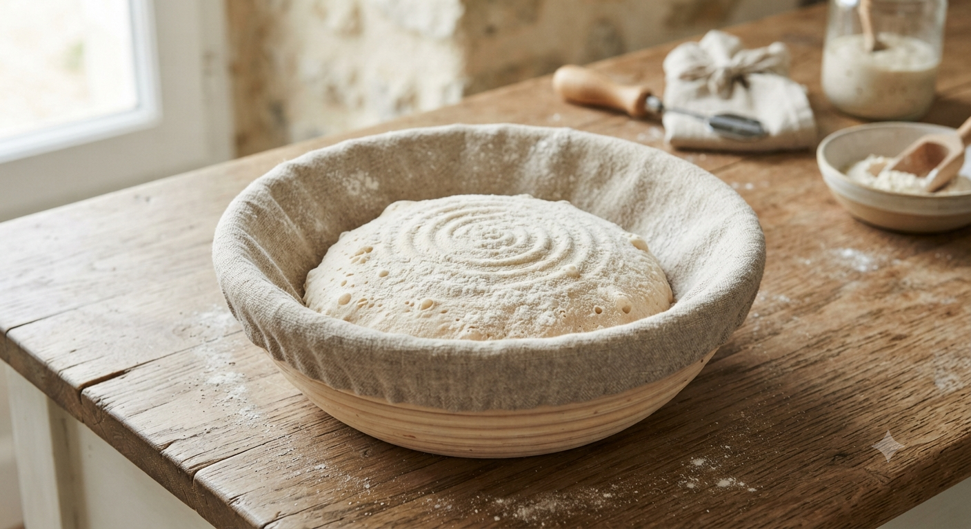 Cloth for the bread proofing basket, robust