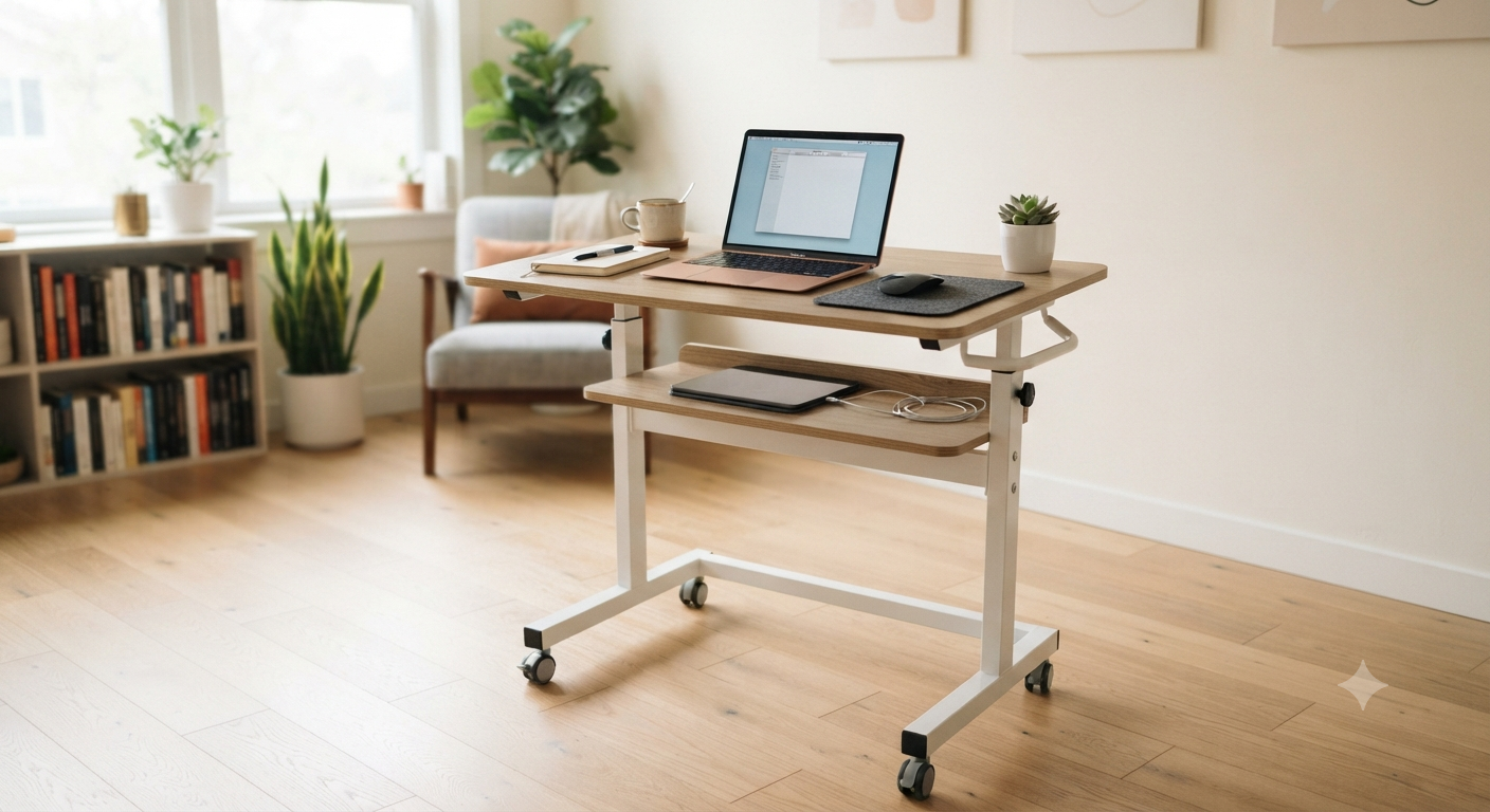 Mobile Computer Desk