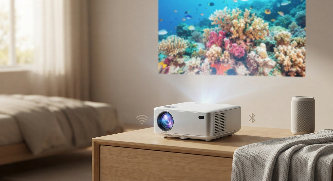 Mini Projector With Wifi And Bluetooth