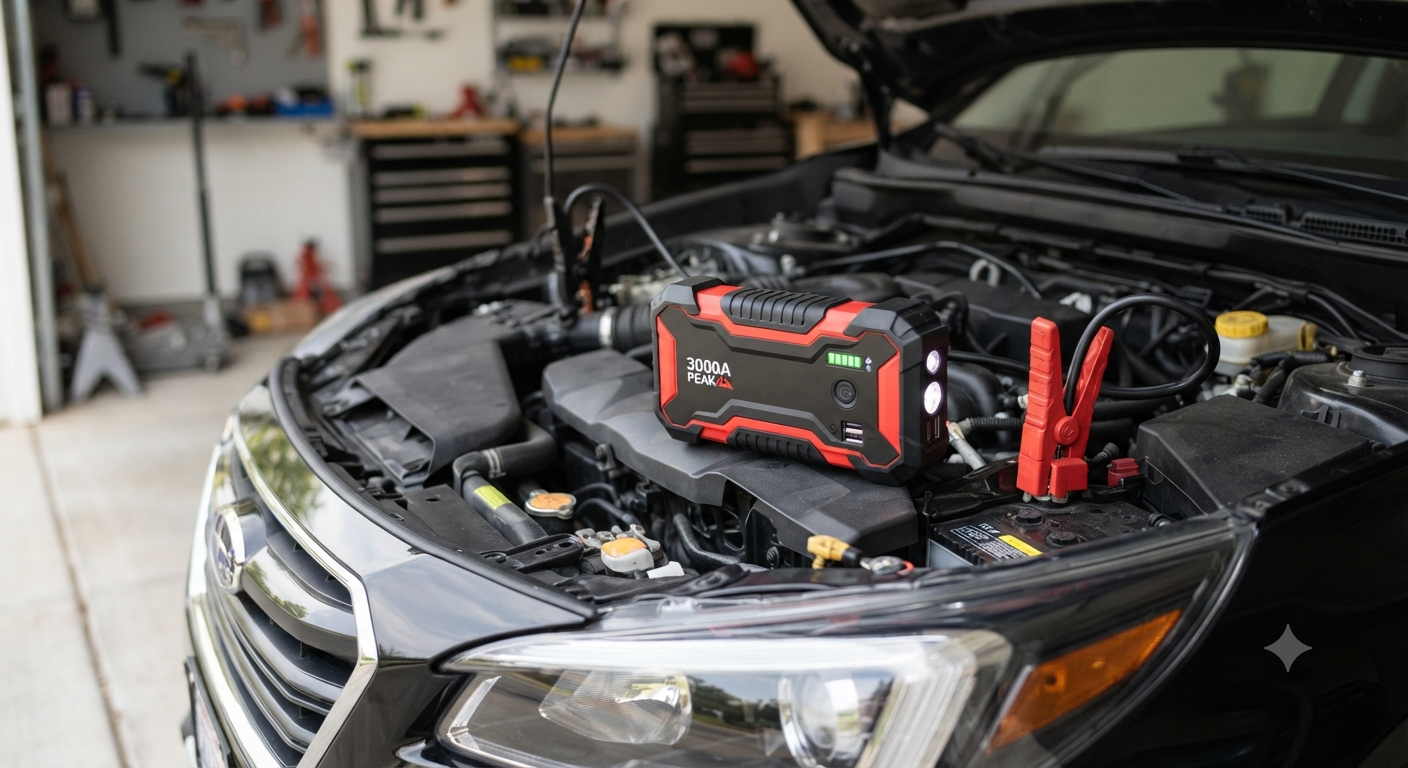 3000A Car Battery Jump Starter