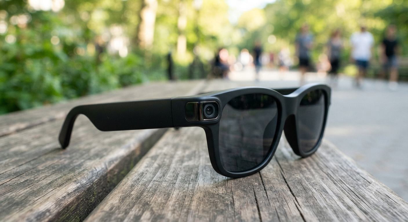 Smart Glasses with Camera 8MP, 4K Video