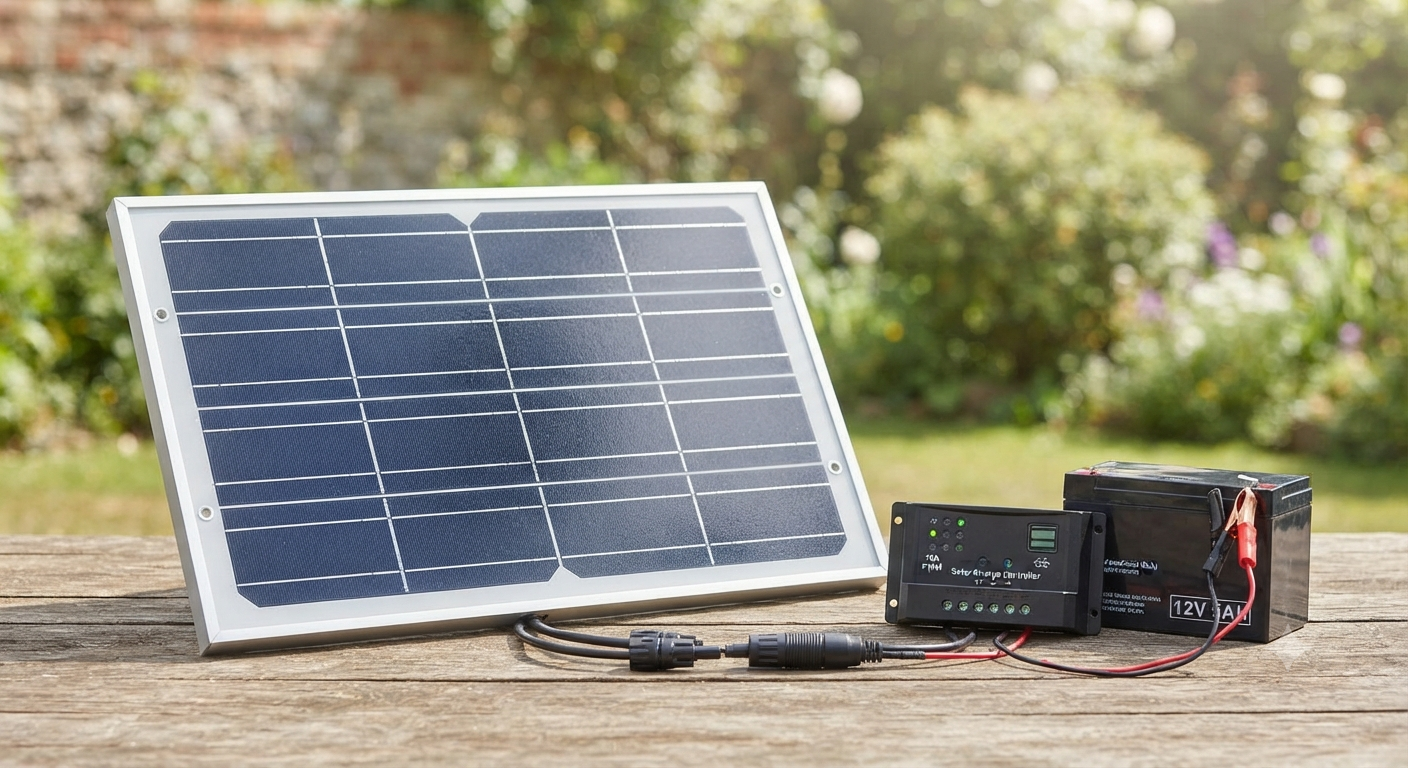 Solar Panel Kit 20W 12V