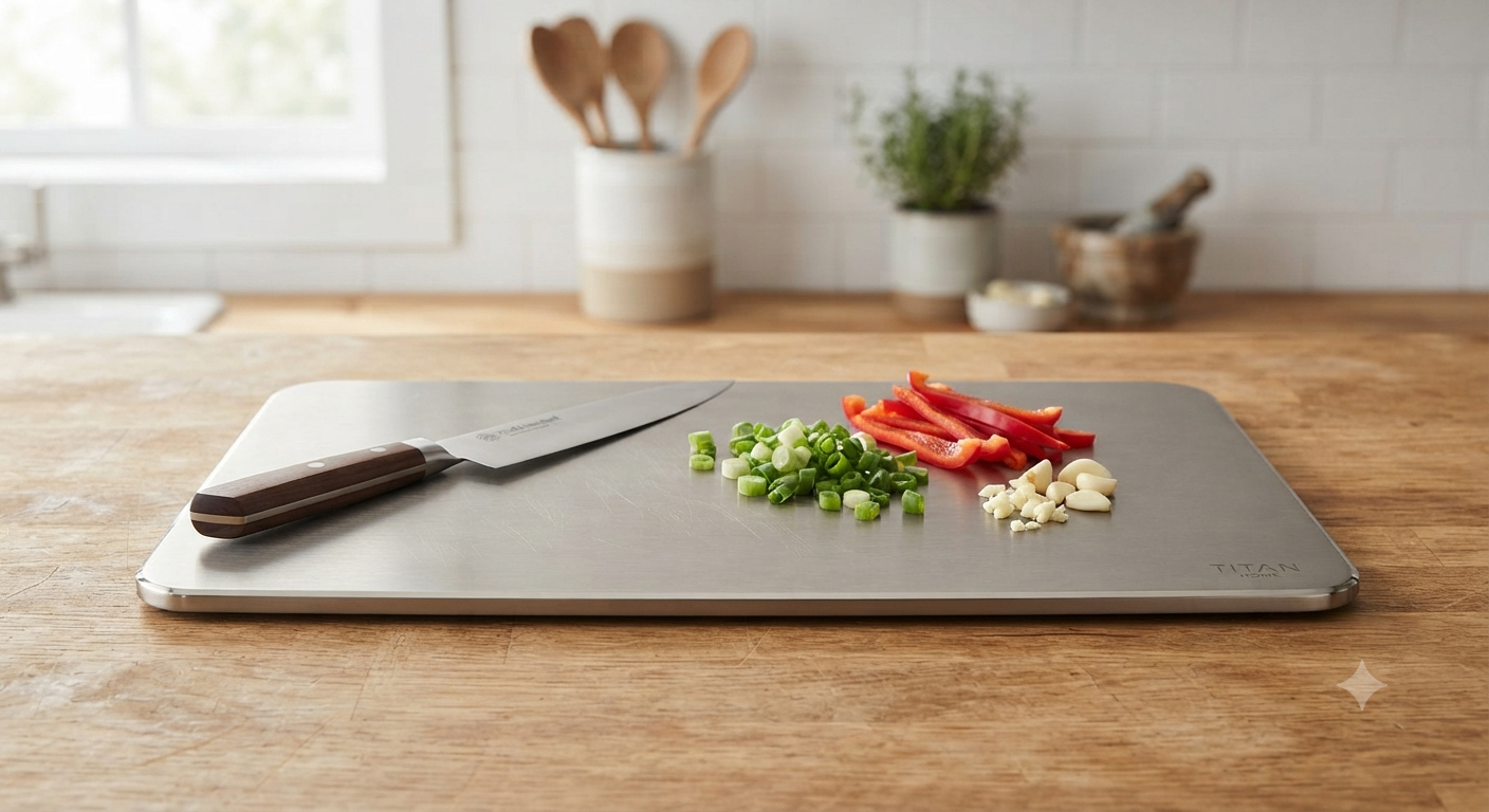 Titanium cutting board