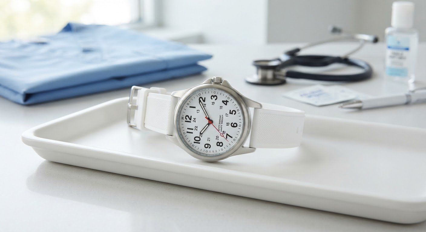 Waterproof Nurse Watch for Medical Professionals
