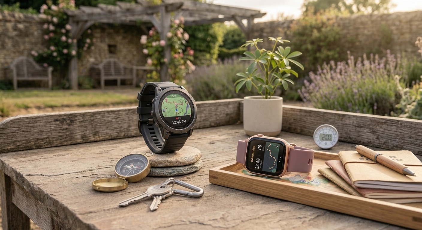 GPS Smart Watch for Men Women,