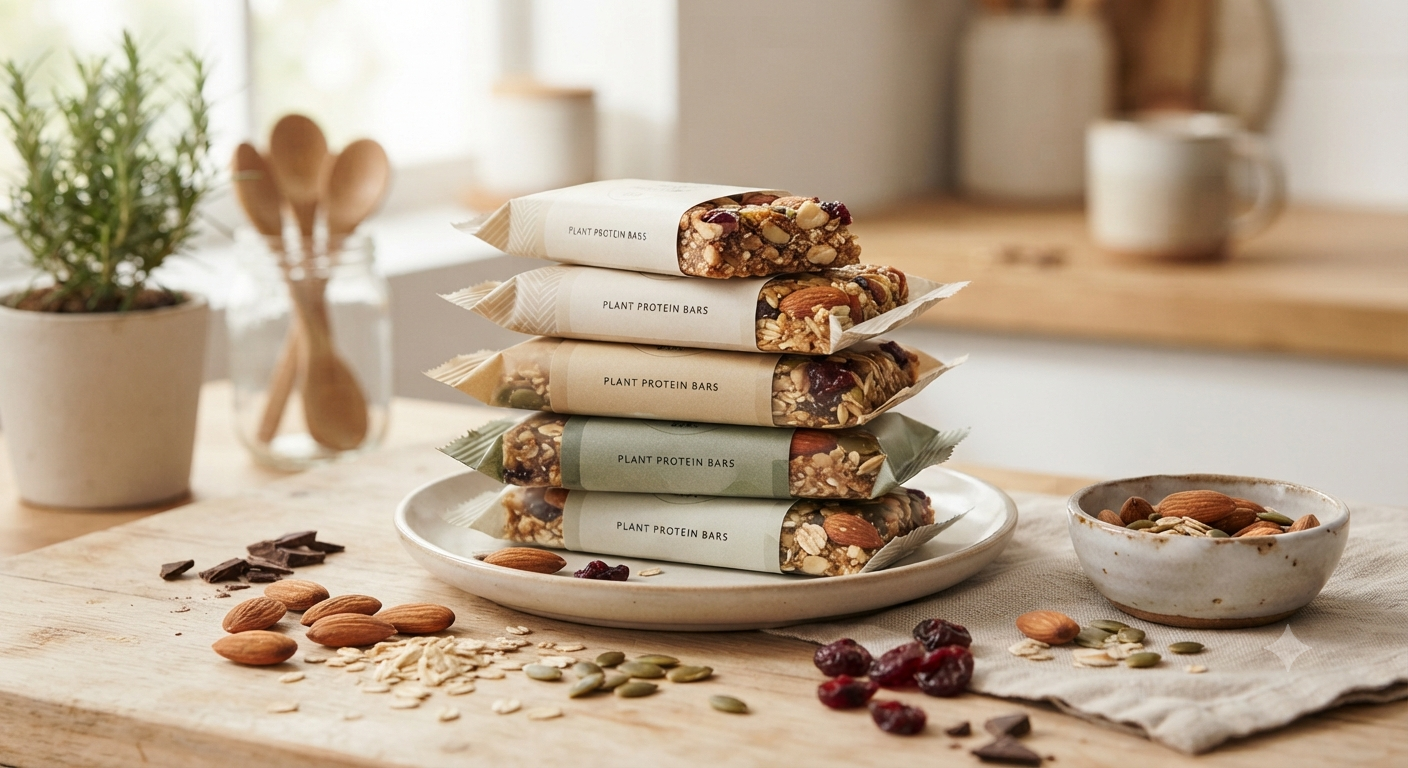 Clean Plant Protein Bars