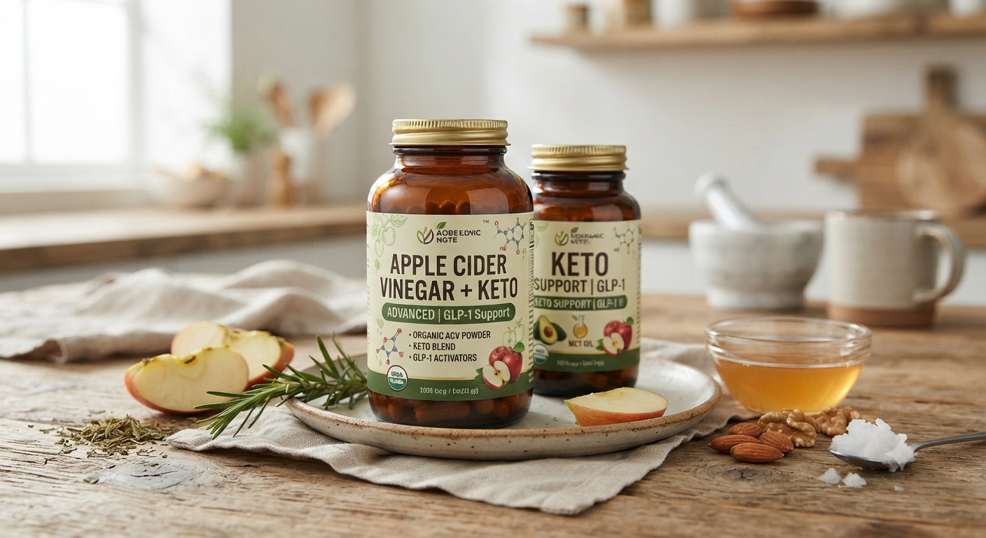 Apple Cider Vinegar + Keto Advanced | GLP-1 Support for Appetite