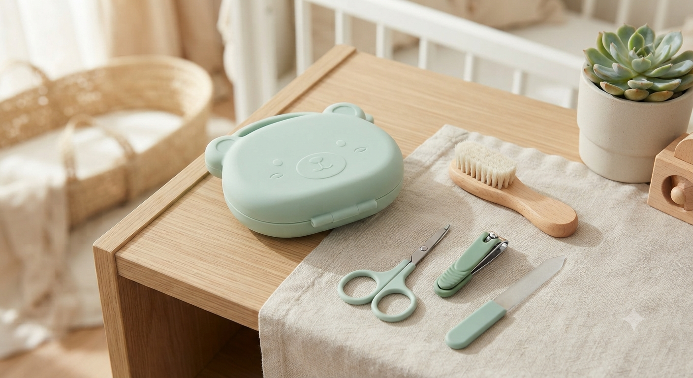 4-in-1 Baby Nail Care Kit with Cute Case