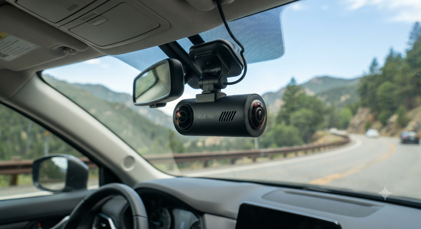 4K 360° Dash Cam