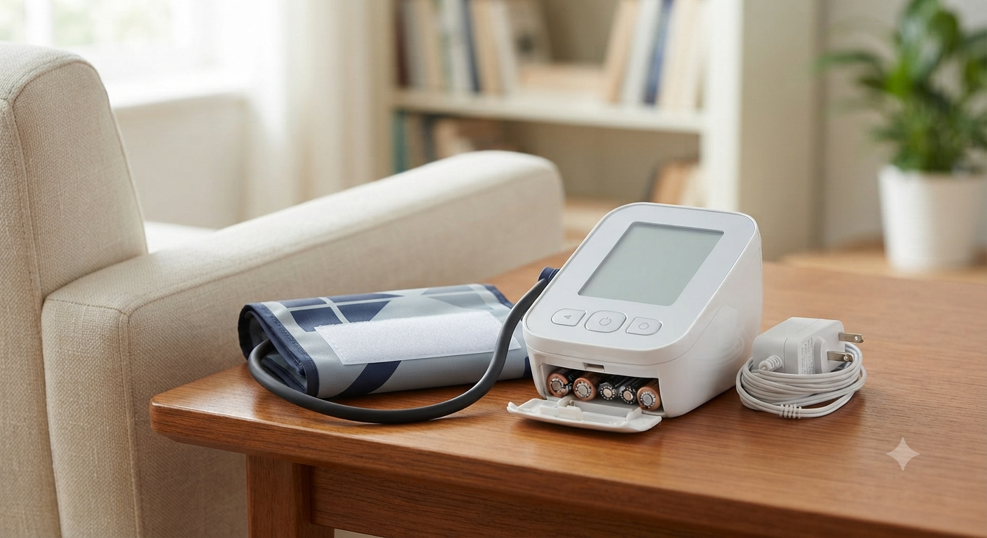 Upper Arm Blood Pressure Monitor for Home Use
