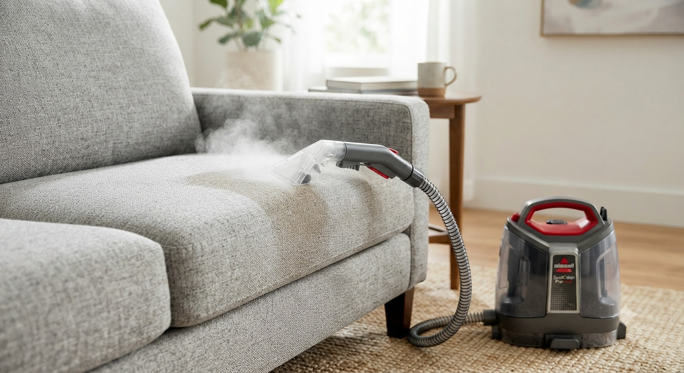 Steam cleaner for upholstered furniture