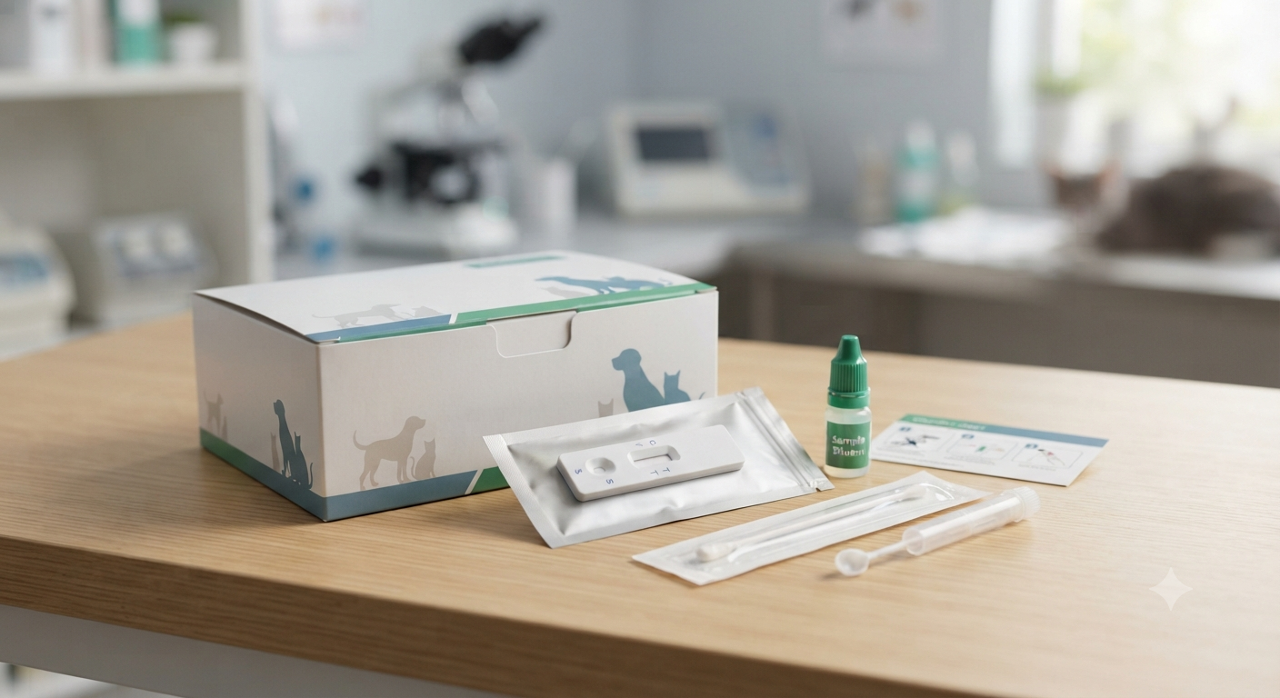 Fast Giardia Test Kit for Dogs and Cats