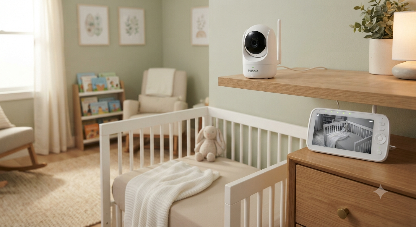 Smart Video Baby Monitor,1080P Baby Room Camera